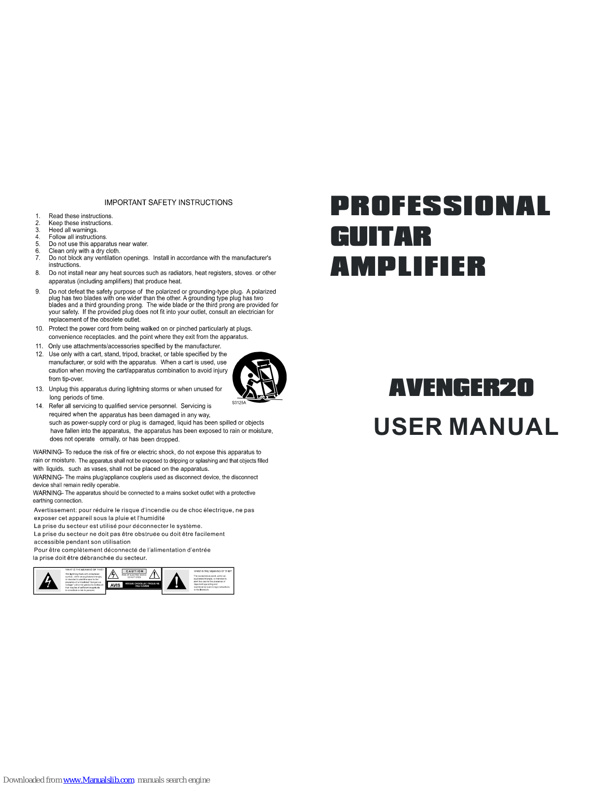 smarvo AVENGER20 User Manual