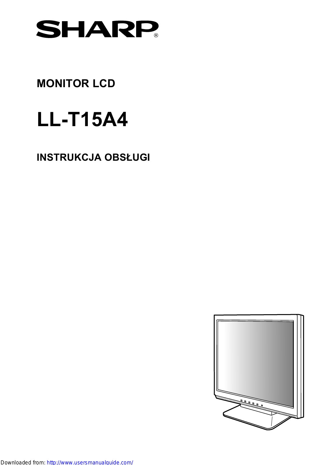 SHARP LL-T15A4 User Manual