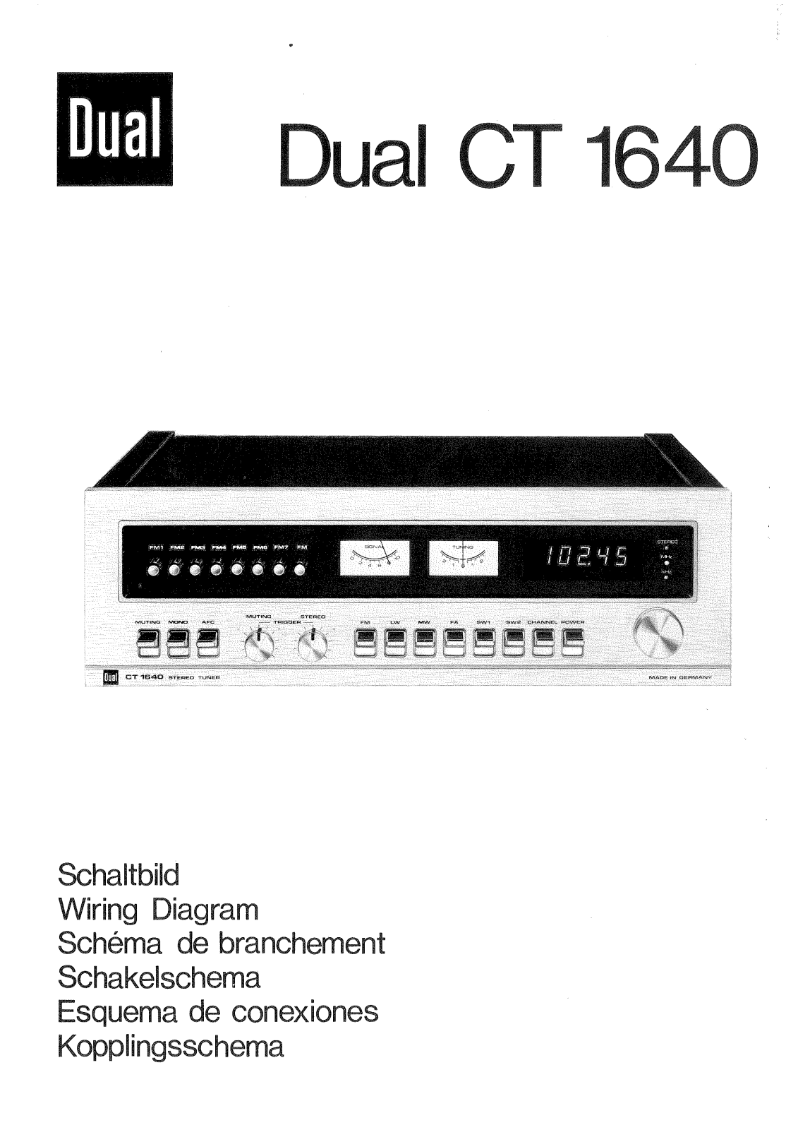 Dual CT-1640 Schematic