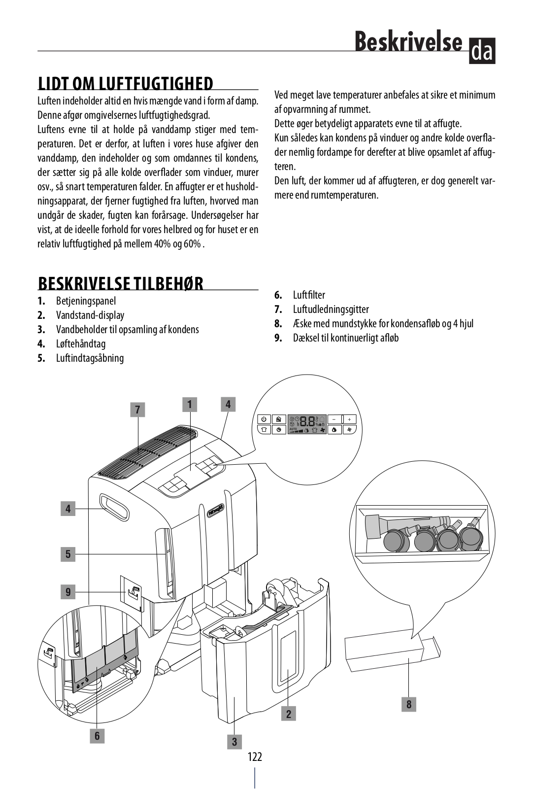 Delonghi DDS25 Instruction manuals