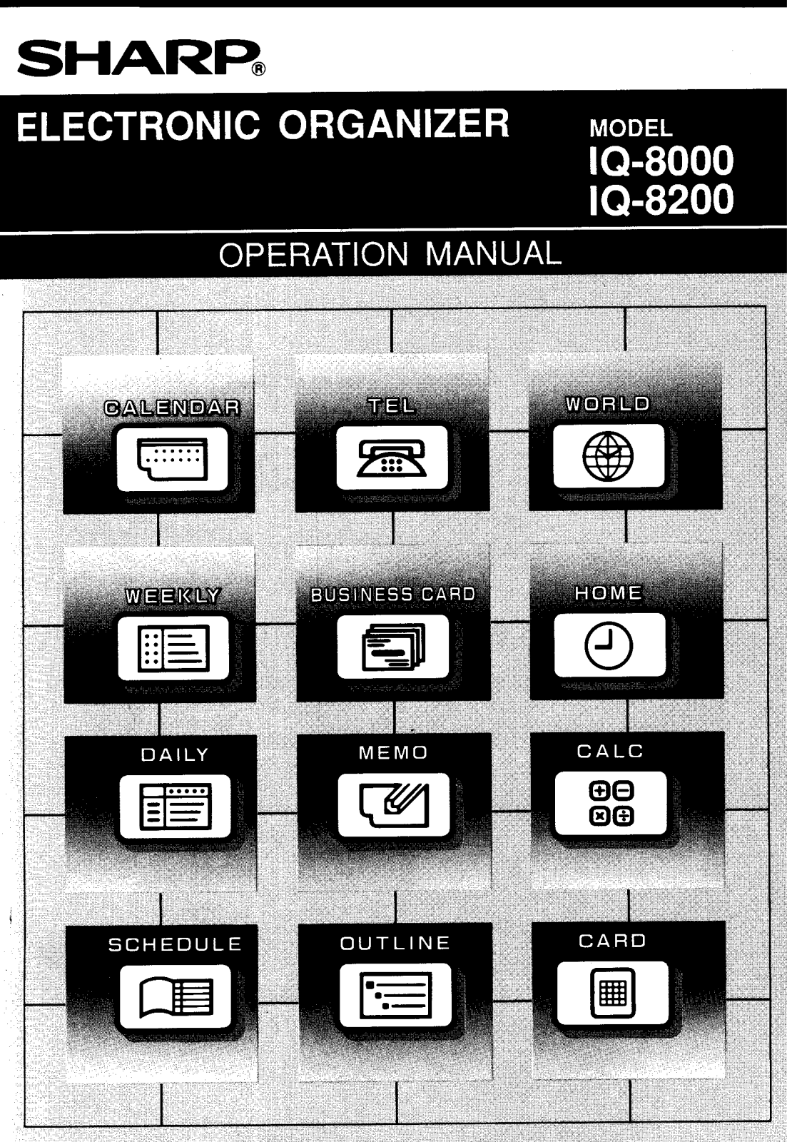 Sharp IQ-8000, IQ-8200 User Manual