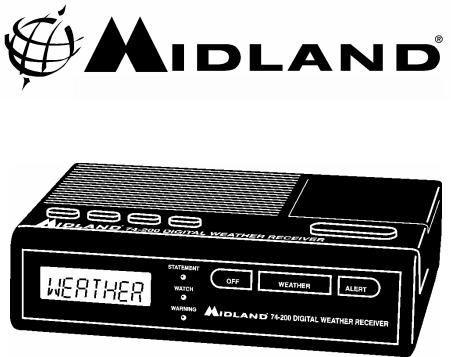 Midland Radio 74-200 User Manual