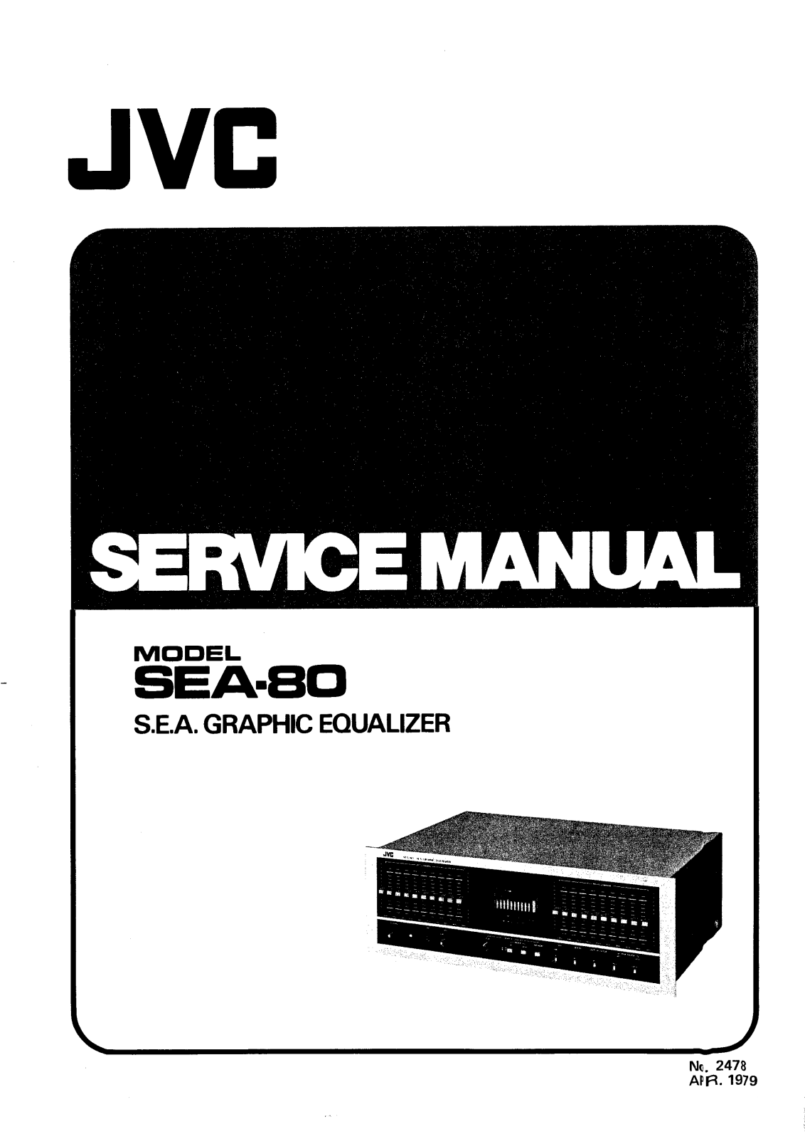 JVC SEA-80 Service manual