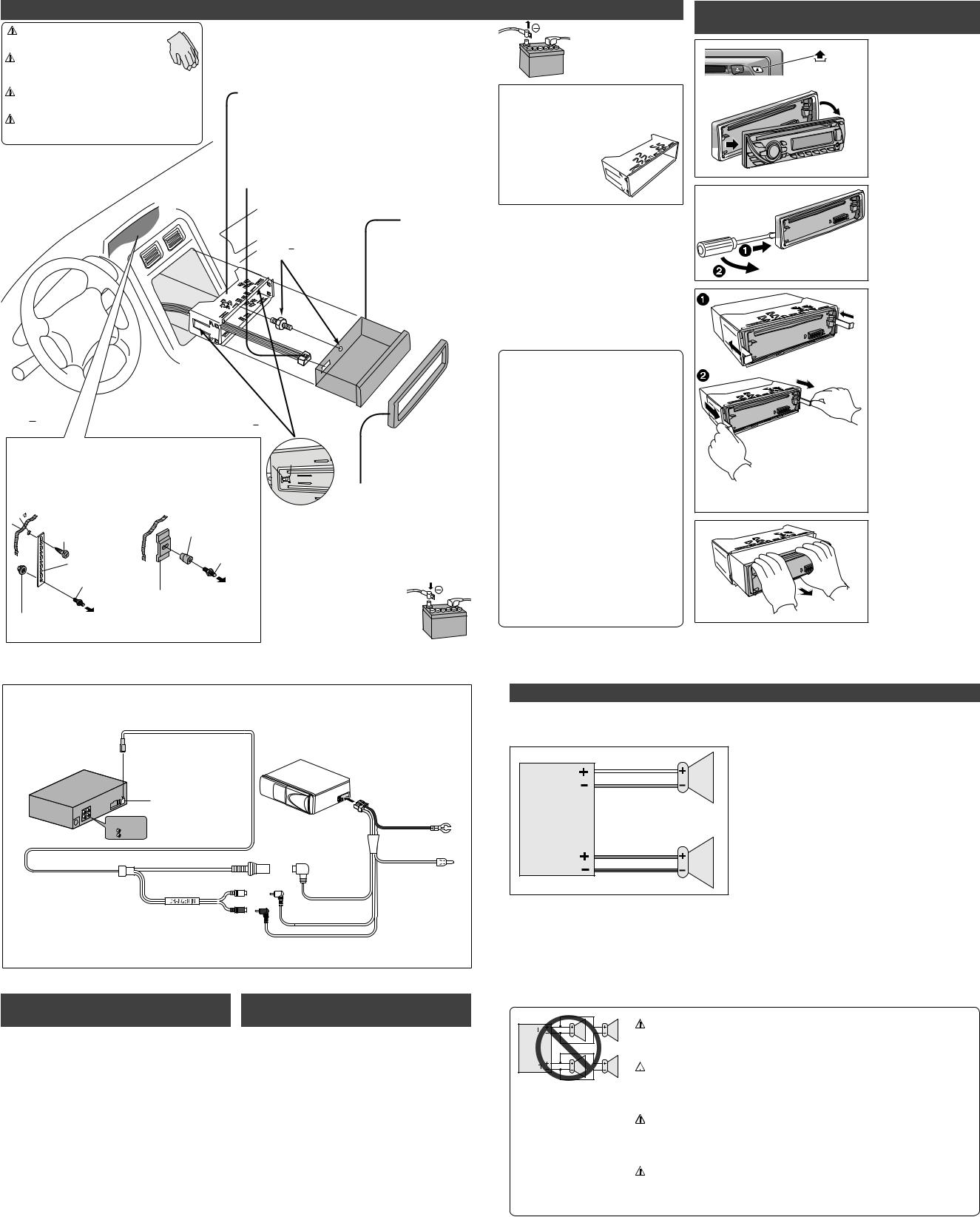 PANASONIC CQ-RX400 User Manual