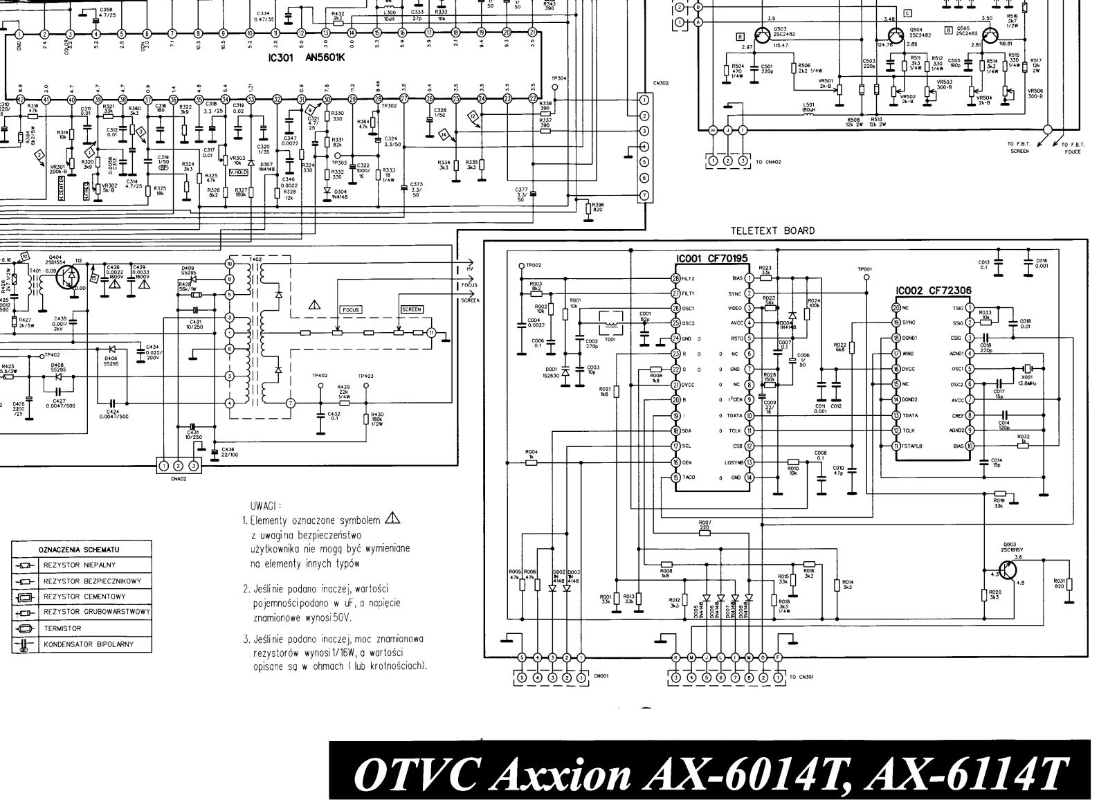 Axxion ax6014t, ax6114t schematic