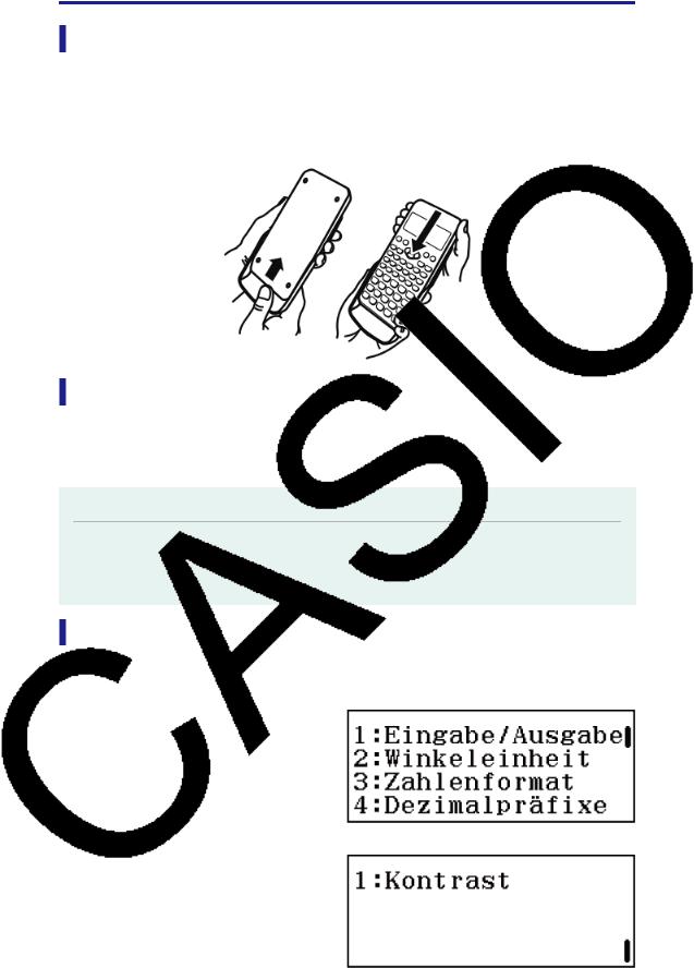 Casio FX-82DE X Service Manual