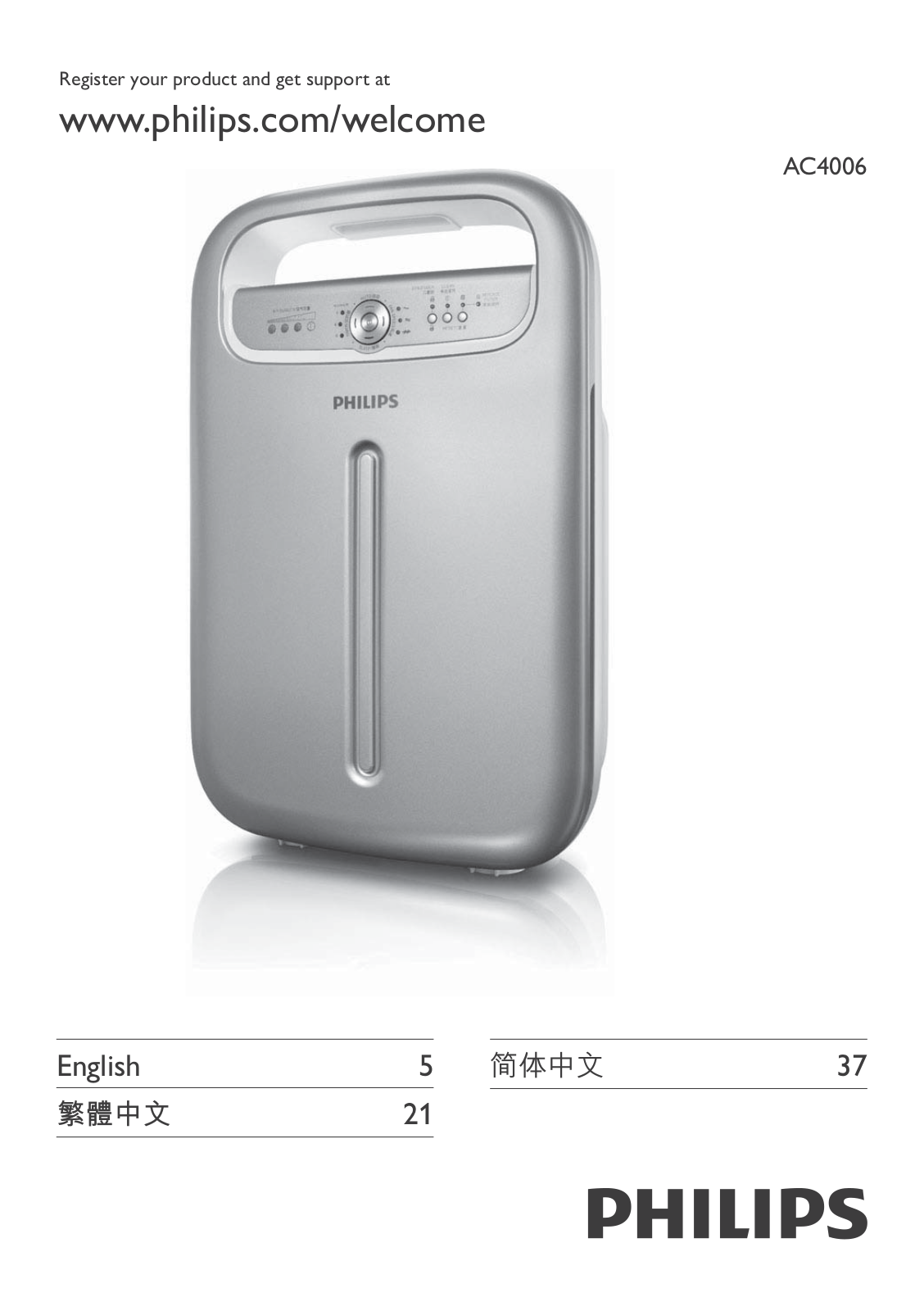 Philips AC4006 User Manual