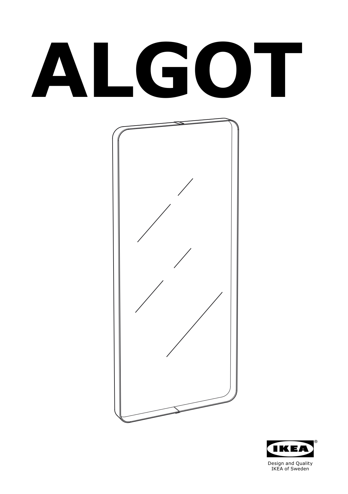 IKEA ALGOT User Manual