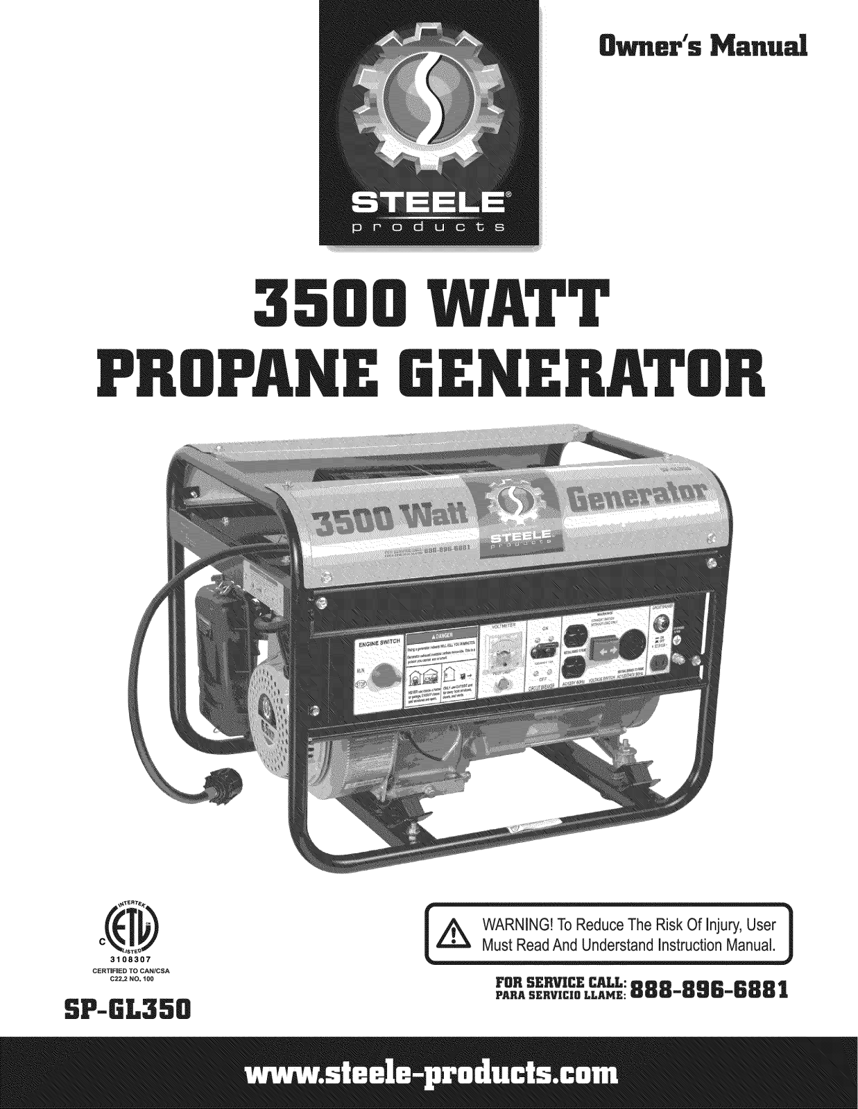 Steele SP-GL350 User Manual - ManualMachine.com