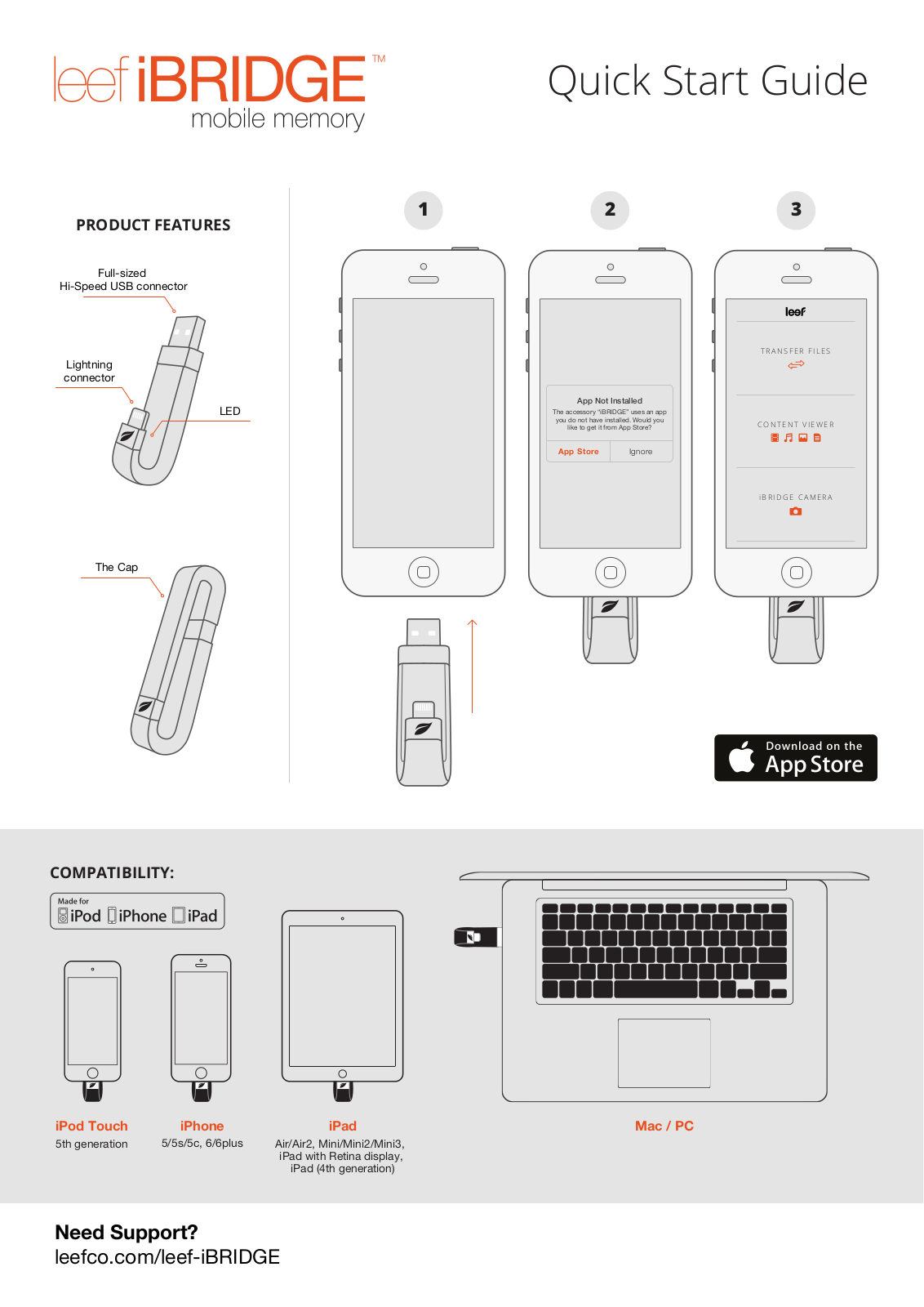 leef iBridge Quick Start Guide