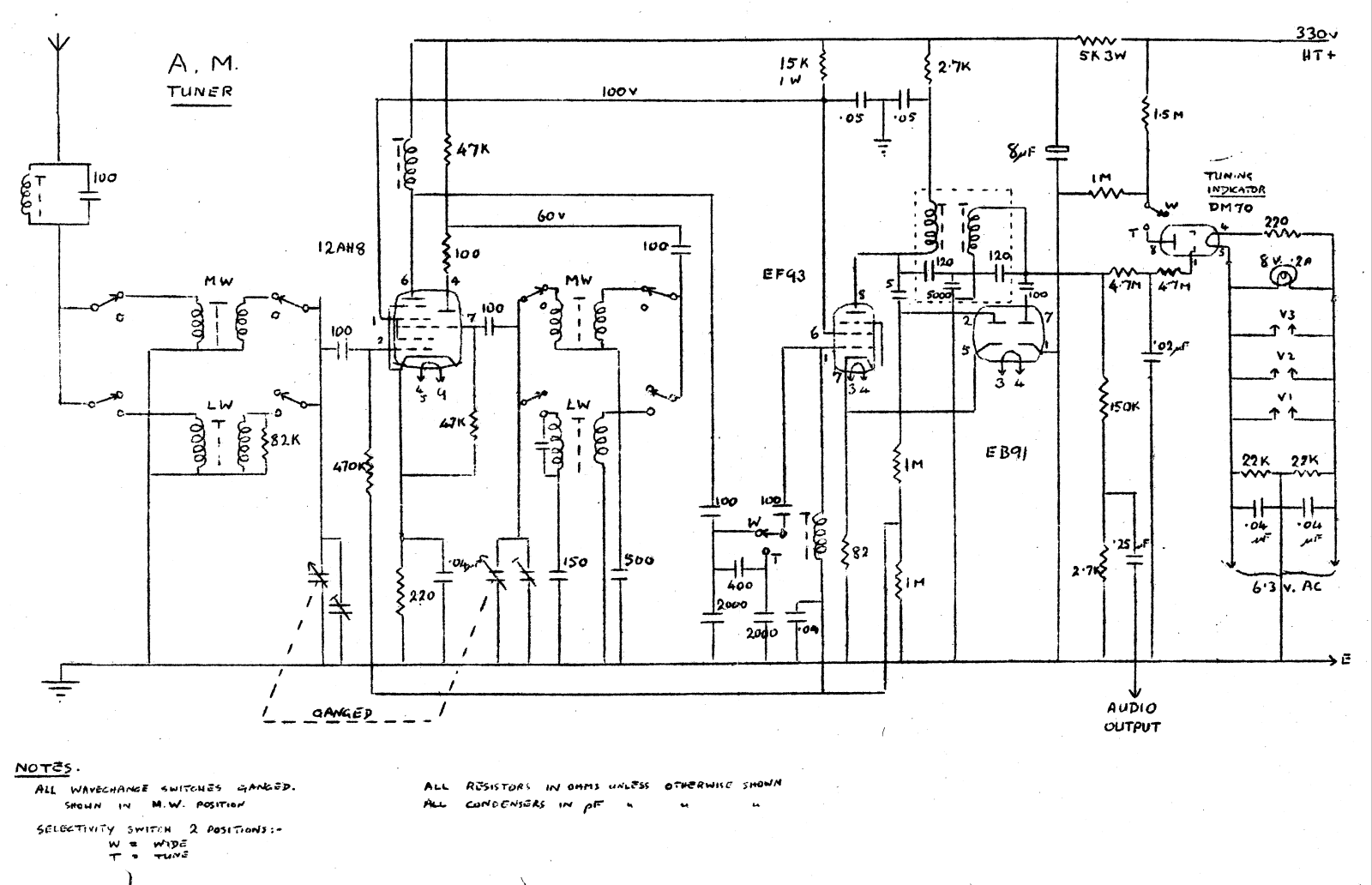 Quad AM-1 Schematic