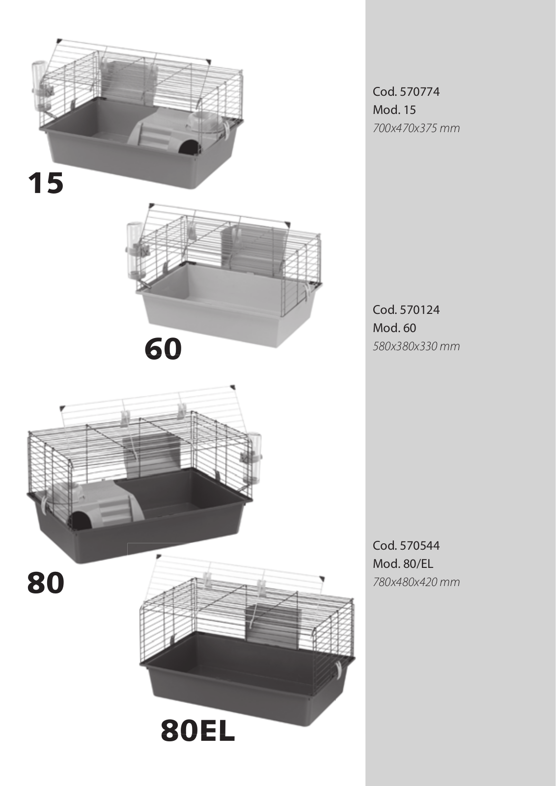 Ferplast Cavie 15, 570774 User guide - ManualMachine.com