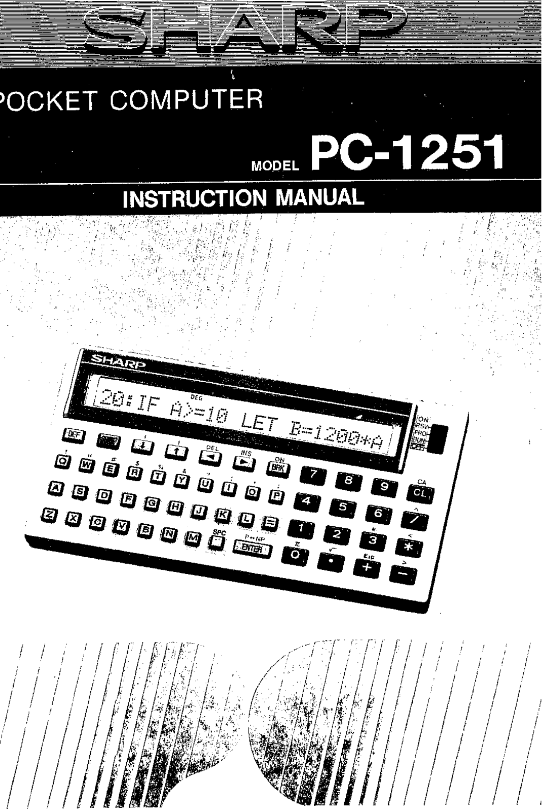 Sharp PC-1251 Owner Manual