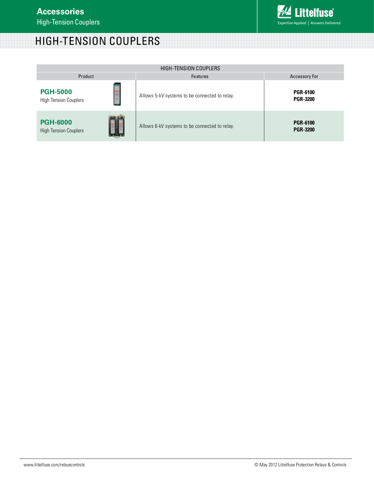 Littelfuse PGH-6000 User Manual