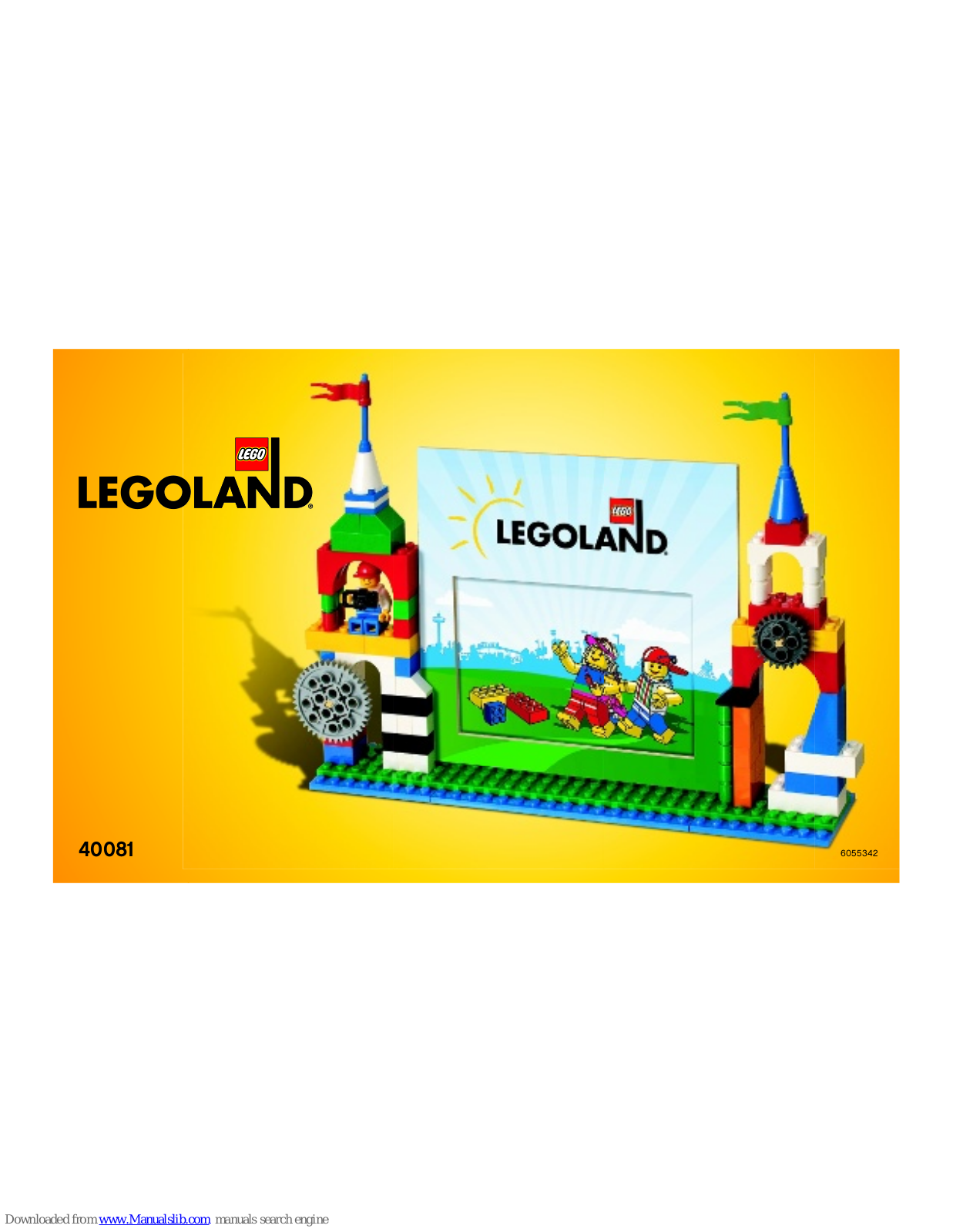 LEGO 40081 Instructions For Use Manual