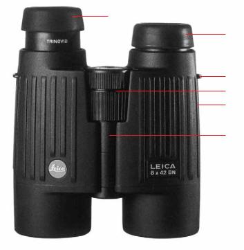 Leica TRINOVID 8-10 X 32 BN, TRINOVID 7-8-10 X 42 BN, TRINOVID 8-10-12 X 50 BN User Manual