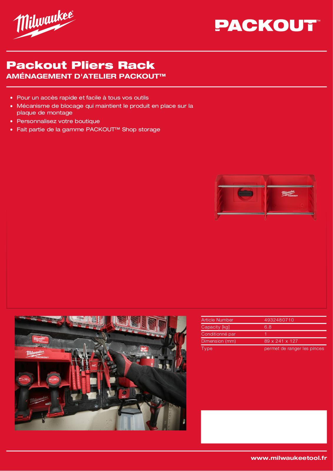 Milwaukee 4932480710 Specification - ManualMachine.com