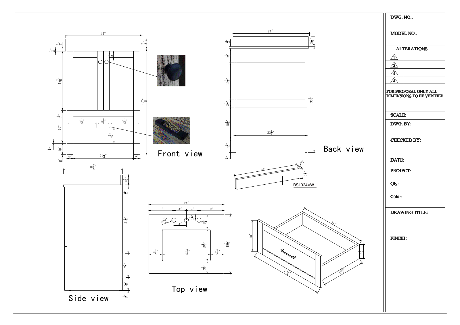 Sand & Stable™ W002812240 Dimensions - ManualMachine.com