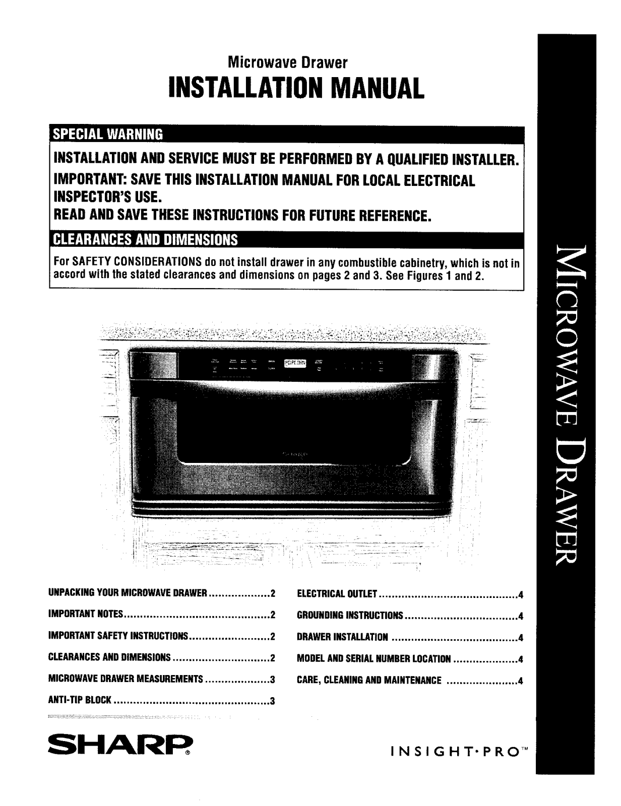 Sharp KB-6015KK, KB-6015KS, KB-6015KW Installation Guide - ManualMachine.com