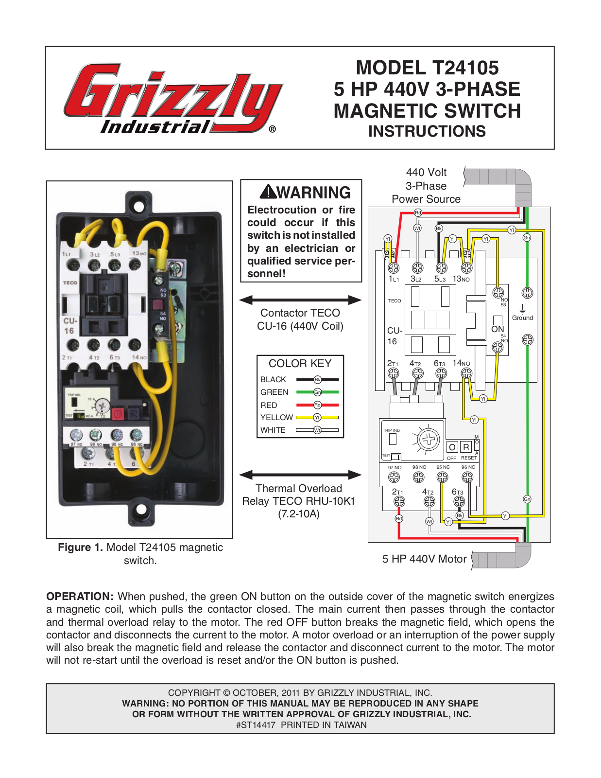 Grizzly T24105 User guide - ManualMachine.com