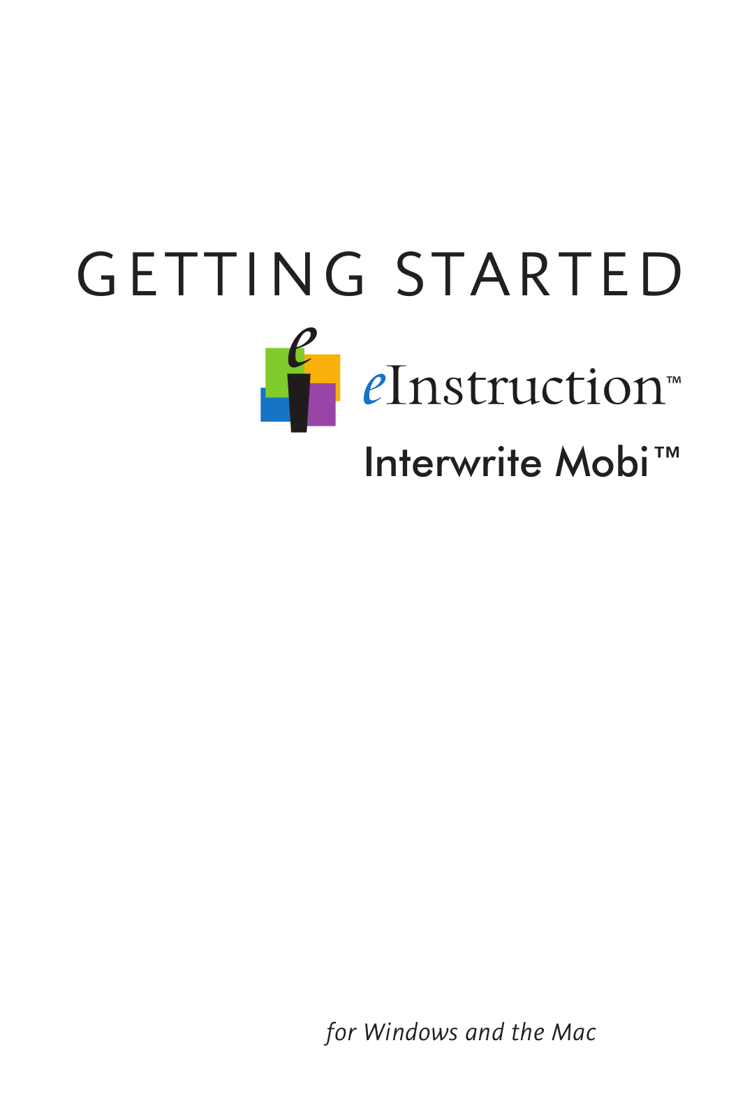 eInstruction MOBI User Manual