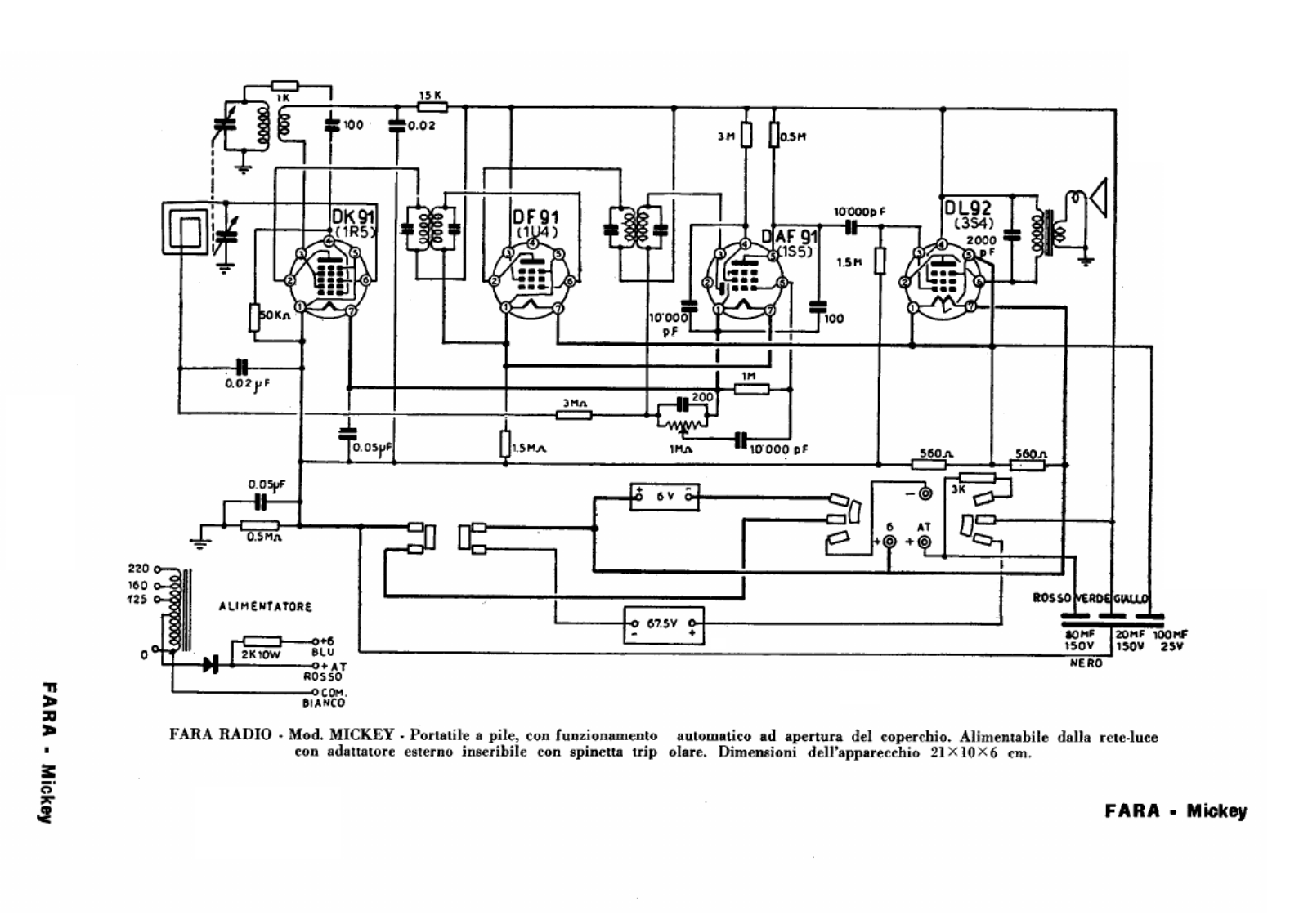 Fara mickey schematic - ManualMachine.com