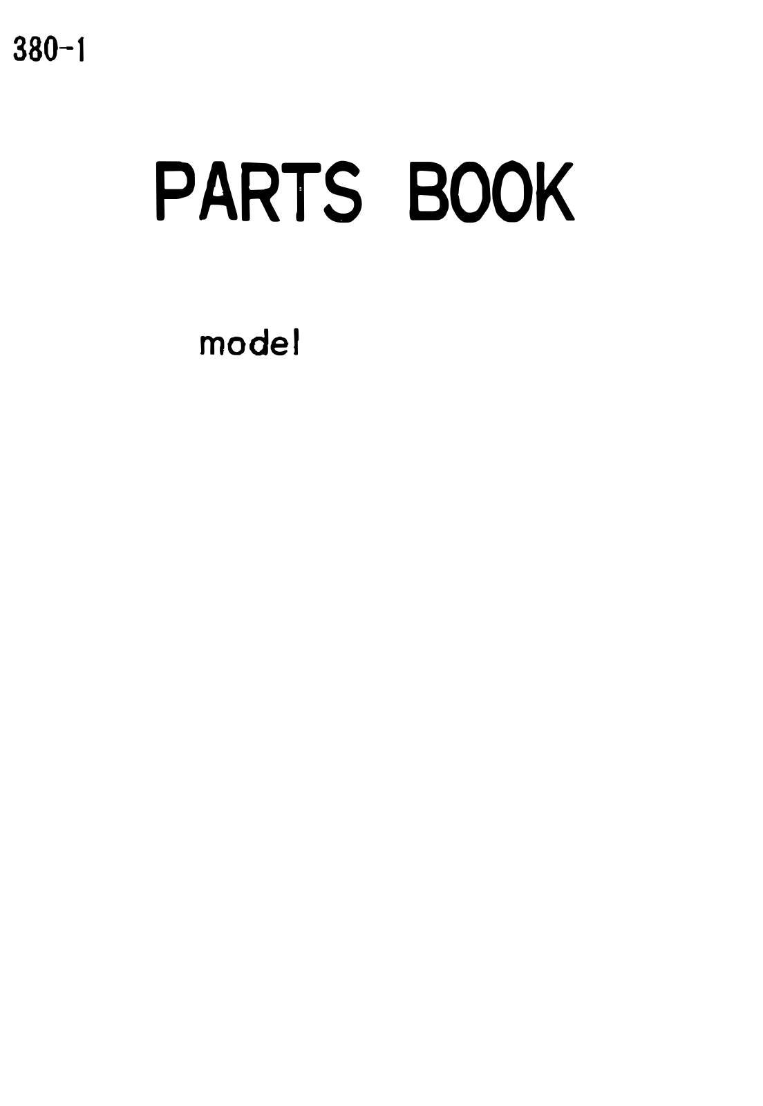 Nakajima 380-1 User Manual - ManualMachine.com
