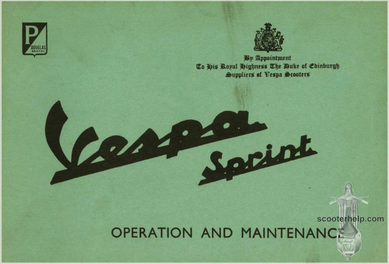 Douglas-Vespa Sprint Service Manual  2