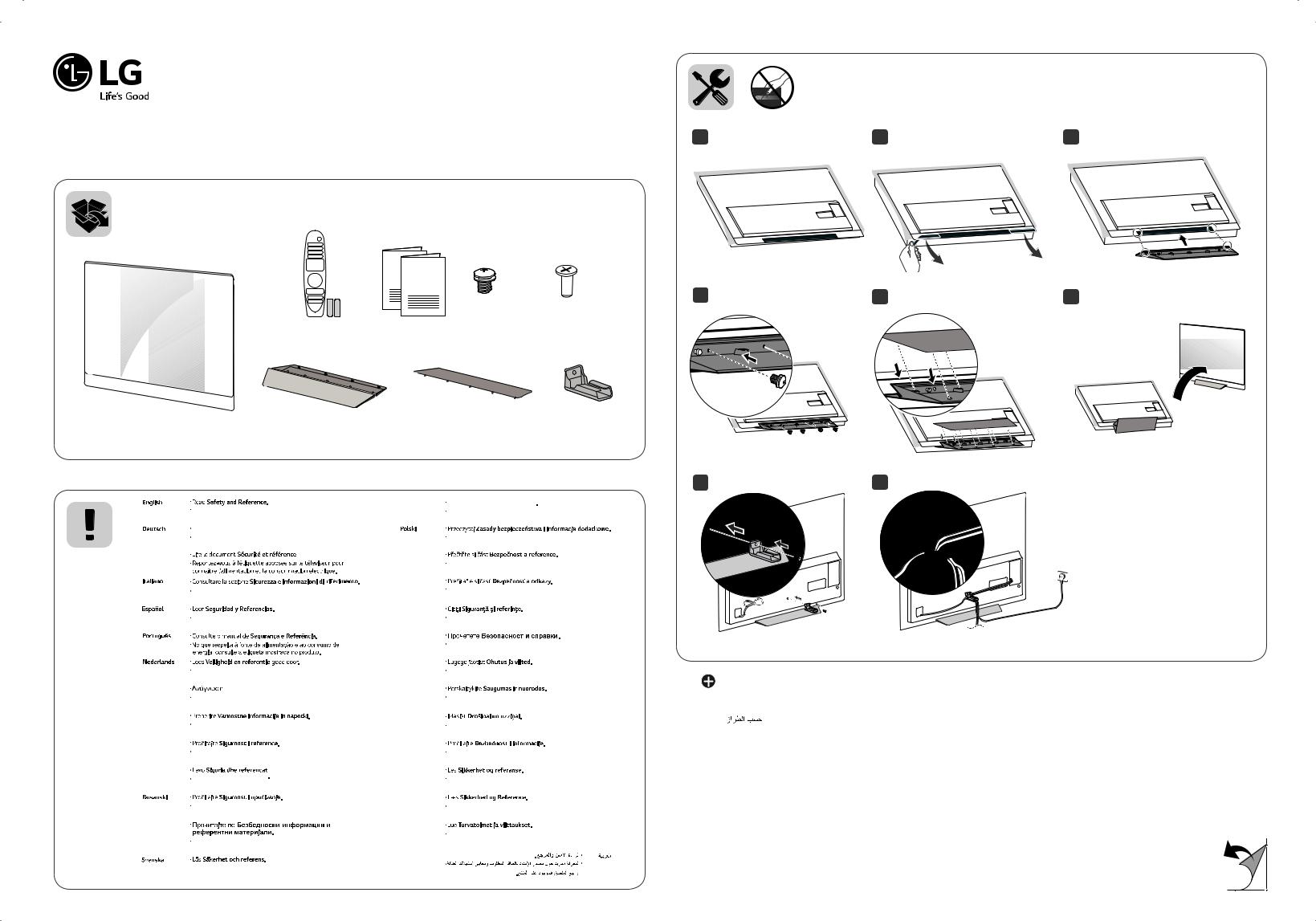 LG 55E8, OLED65E8 User Manual