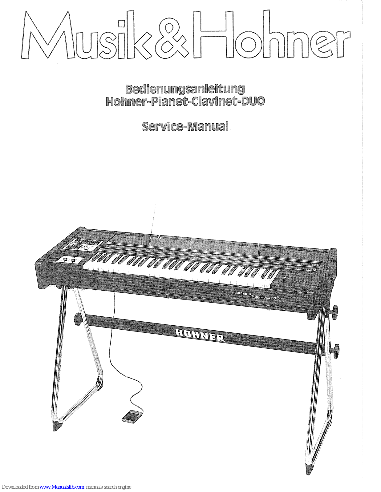 Hohner DUO Service Manual