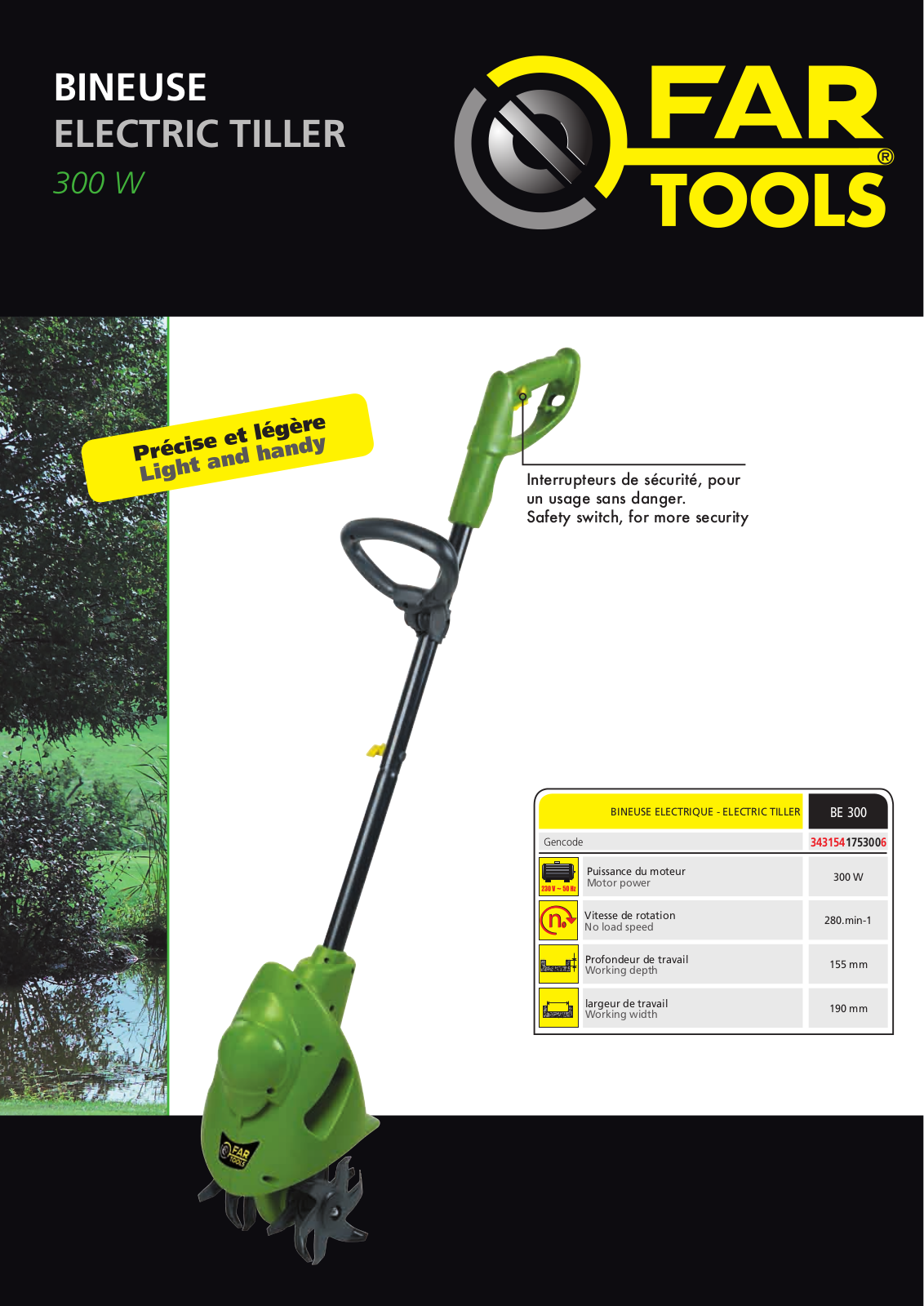 FARTOOLS JY 300 User Manual