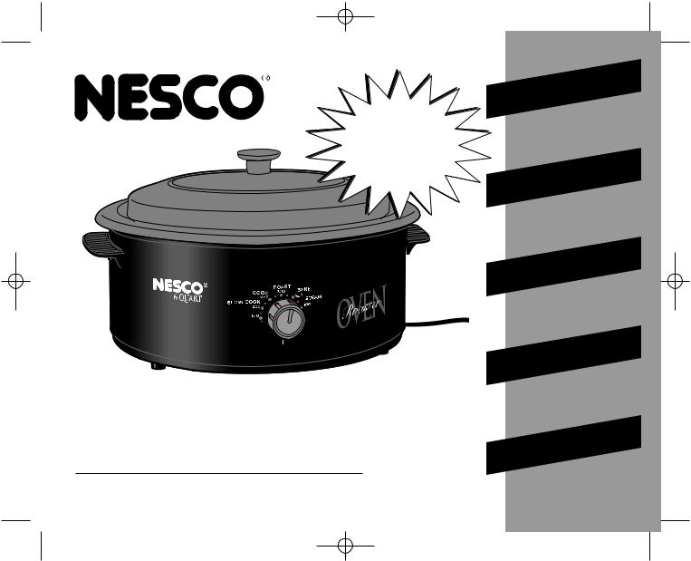 Nesco 6-QT User Manual