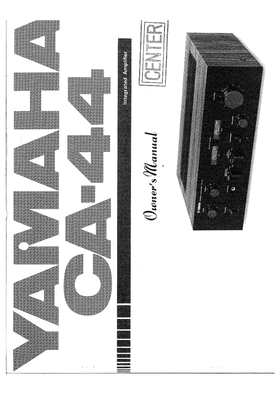 Yamaha ca44 Schematic