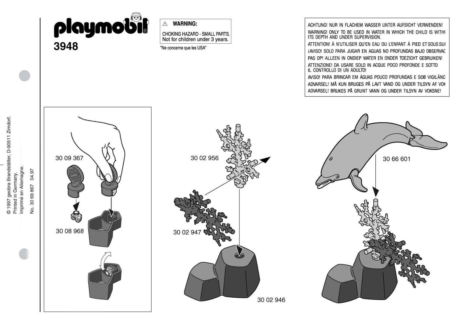 Playmobil 3948 Instructions