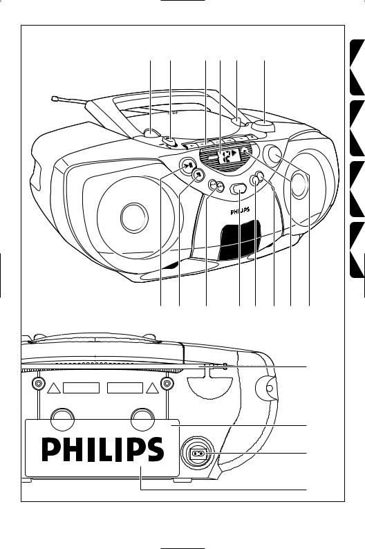 Philips AZ1008 User Manual