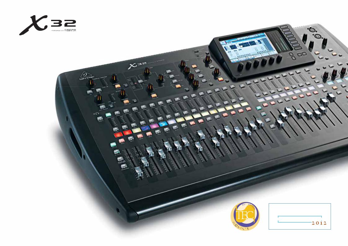 Behringer Digital Mixer X32, X32 COMPACT-TP, X32-TP Brochure
