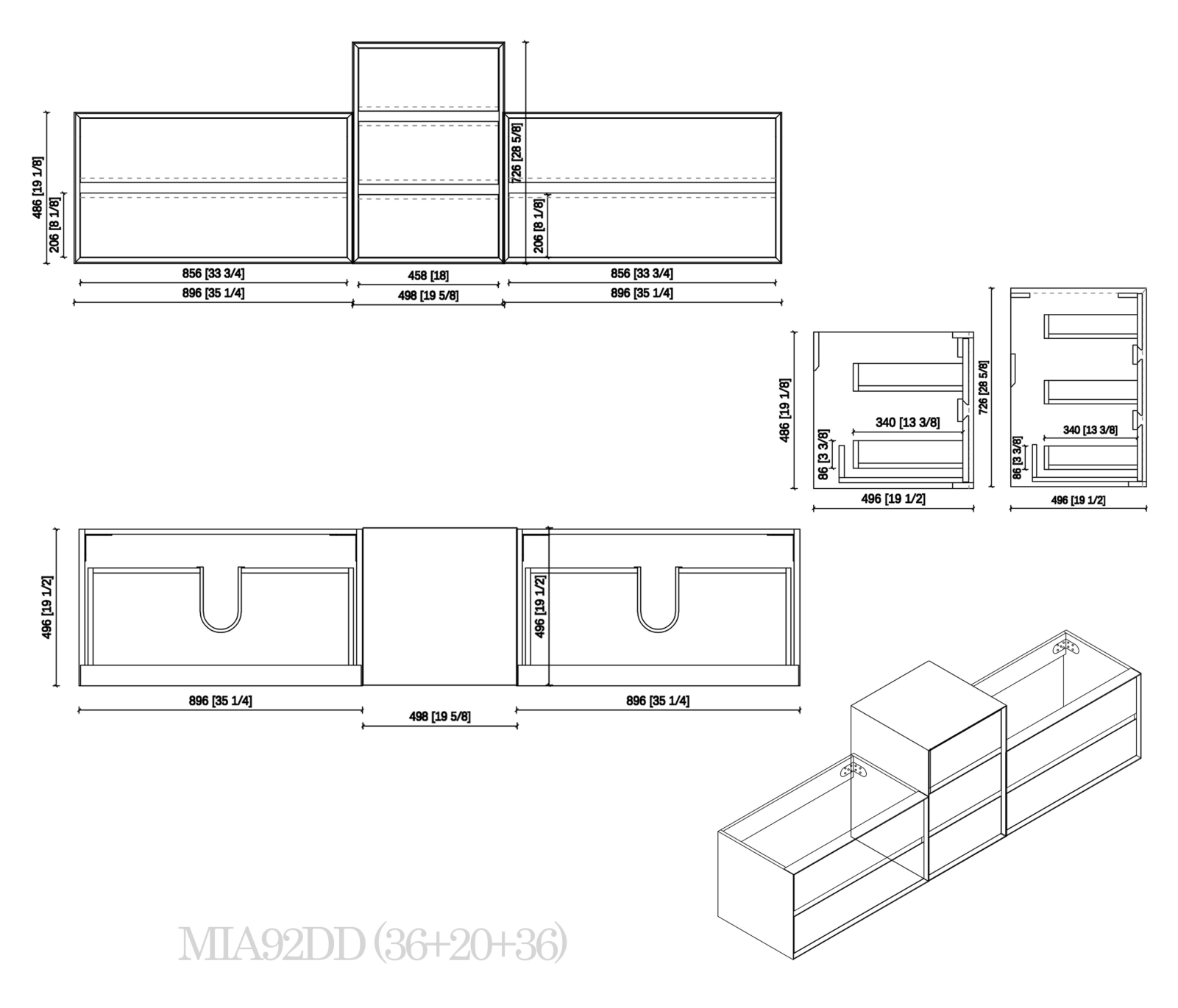 Better Vanity BGTE1229 Dimensions - ManualMachine.com