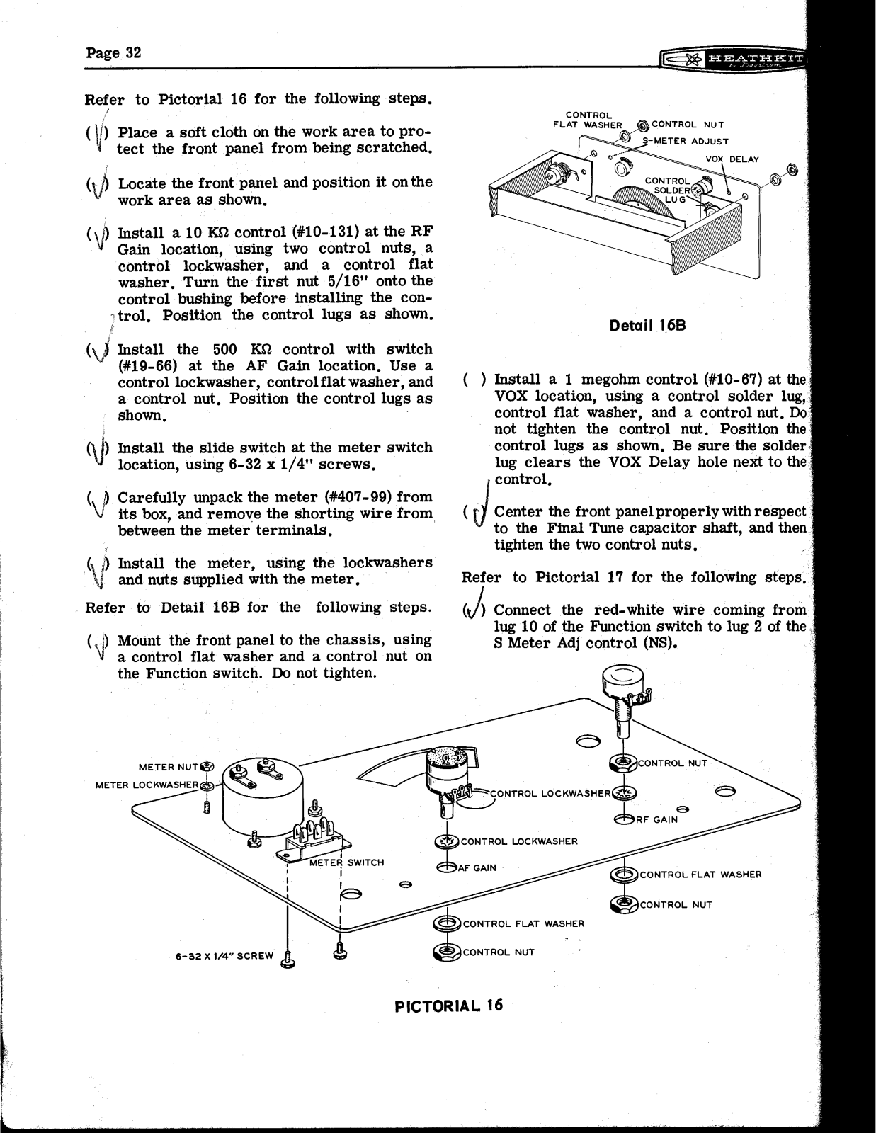 HEATHKIT HW-12a User Manual (PAGE 32)