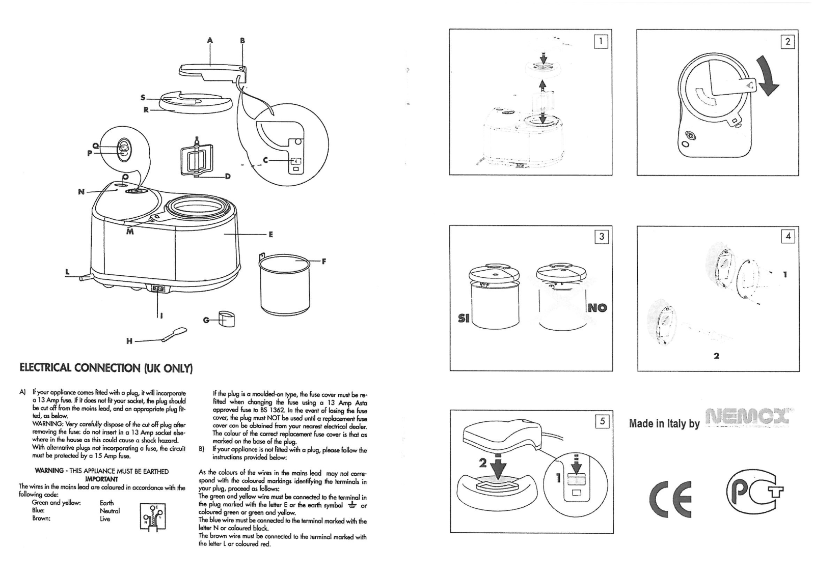 NEMOX N.36500400 User Manual