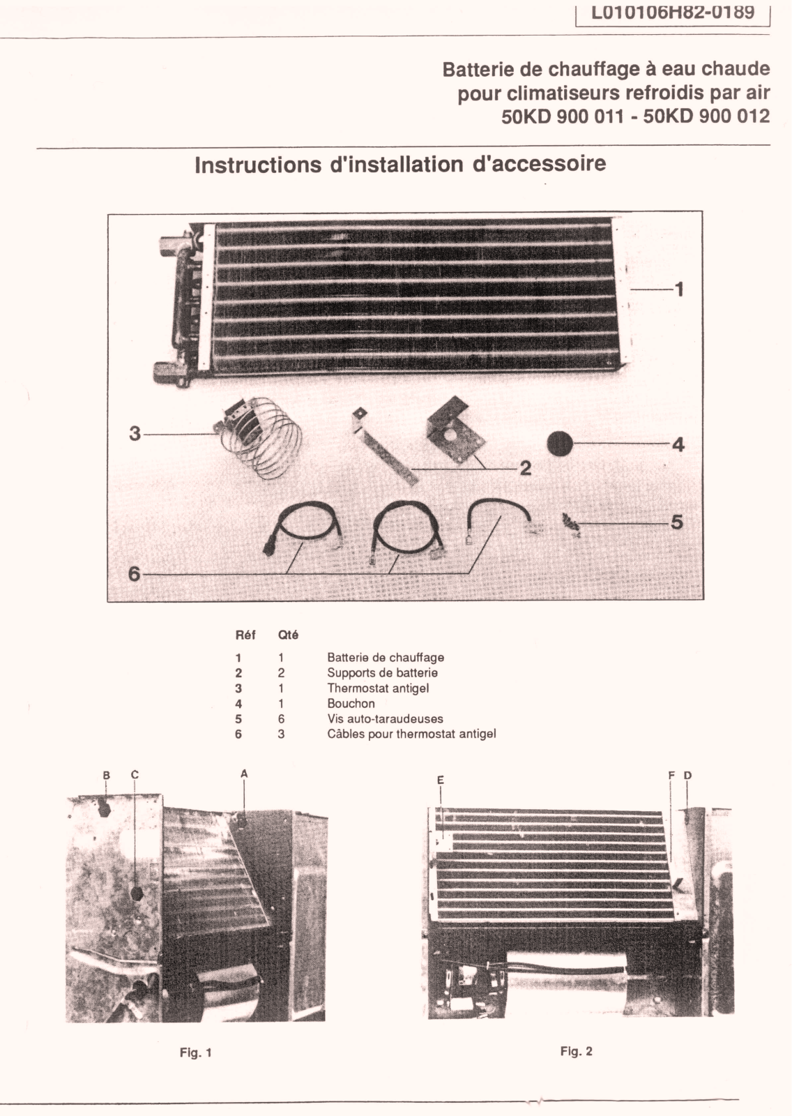 Carrier 50QKACC User Manual