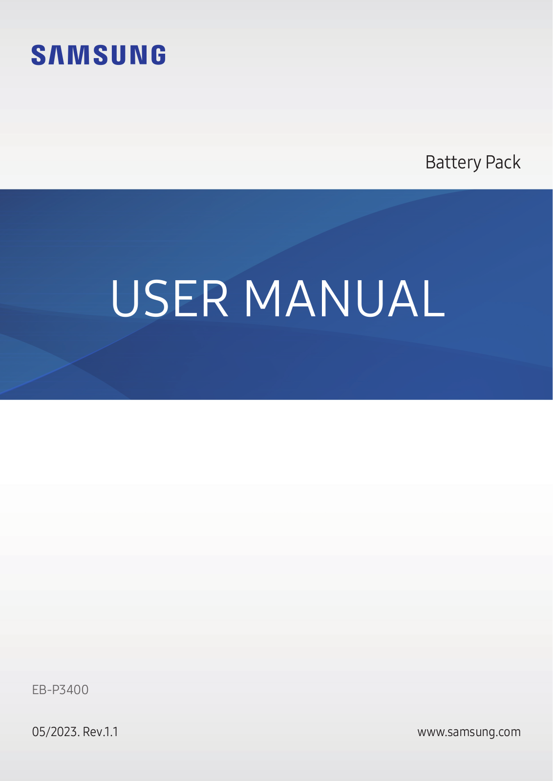 SAMSUNG EB-P3400 User guide - ManualMachine.com