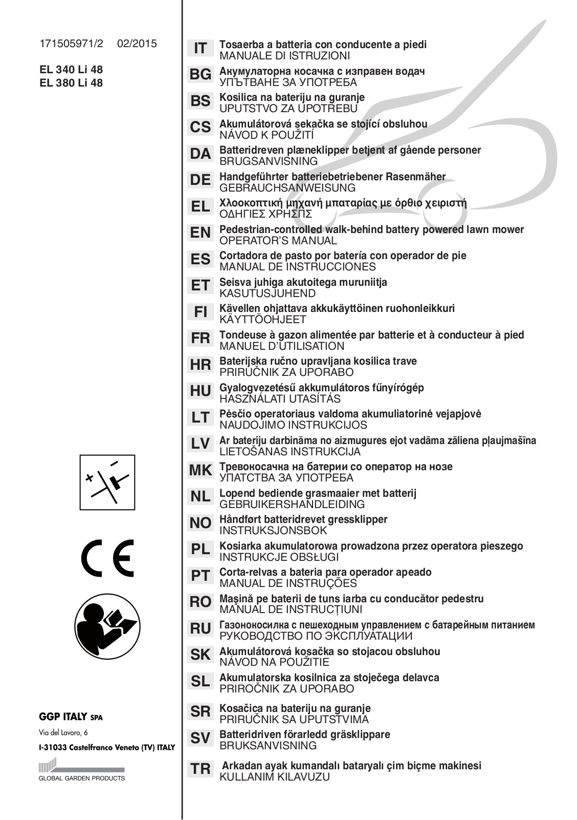 Alpina AL1 38 Li User Manual