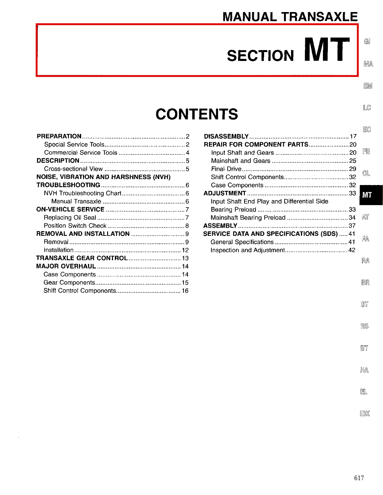 Nissan Altima 1998 Owner's Manual