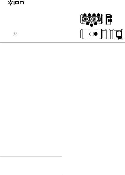 ION Audio ISP59 User Manual