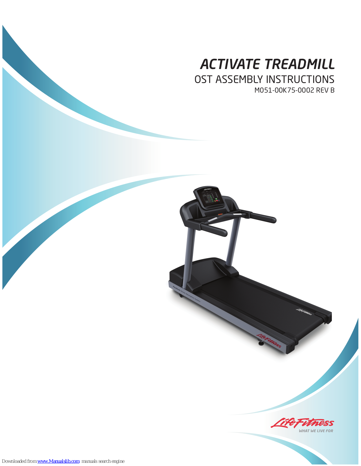 Life Fitness Activate Assembly Instructions Manual