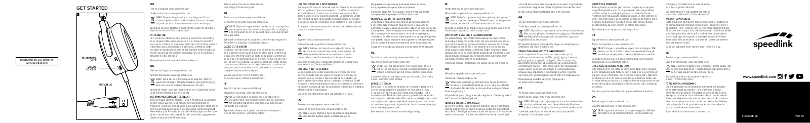 Speedlink SL-860005-BK User Manual