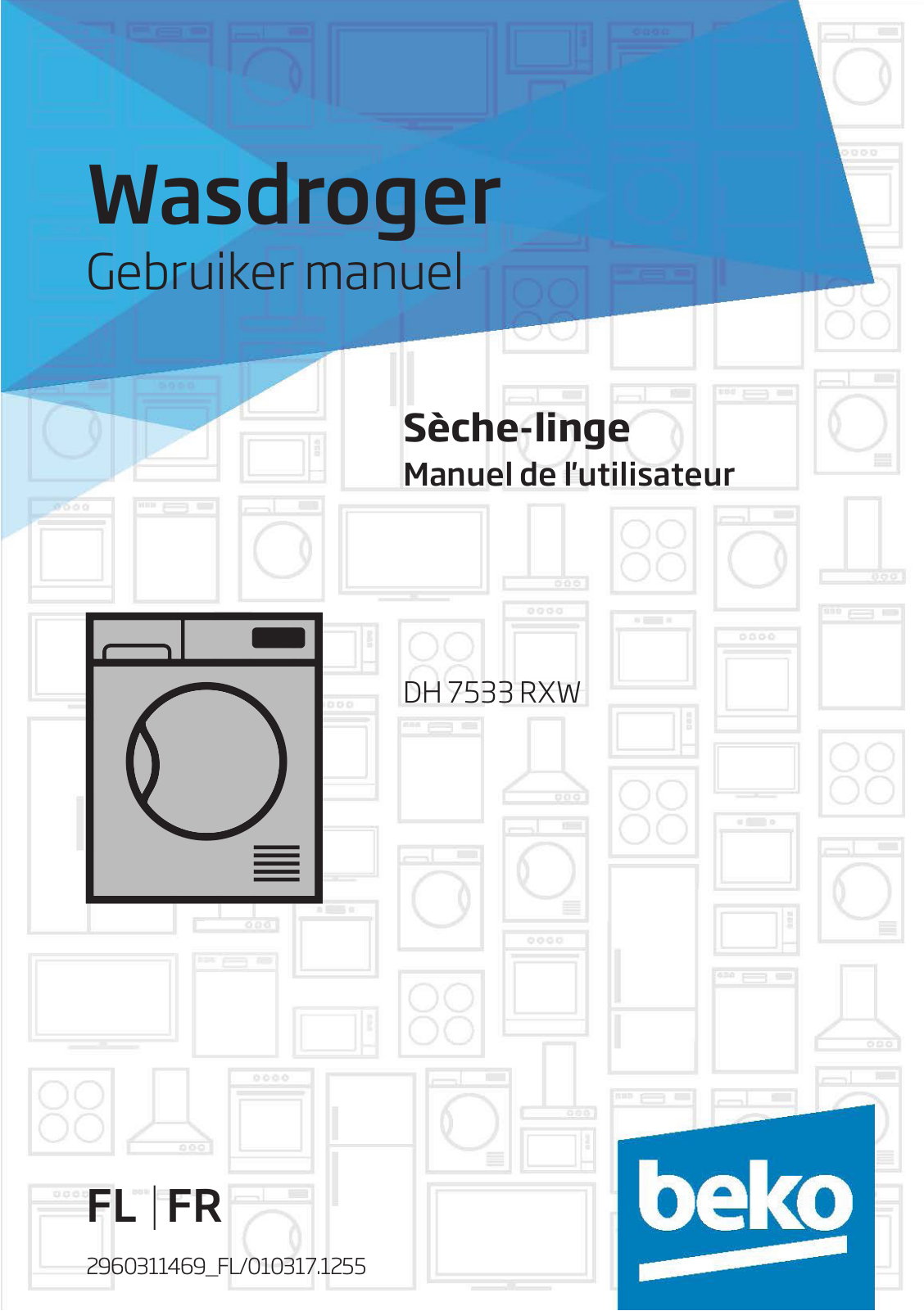 Beko DH 7533 RXW User manual