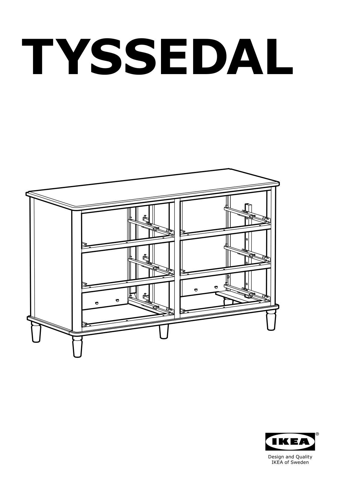 IKEA TYSSEDAL User Manual