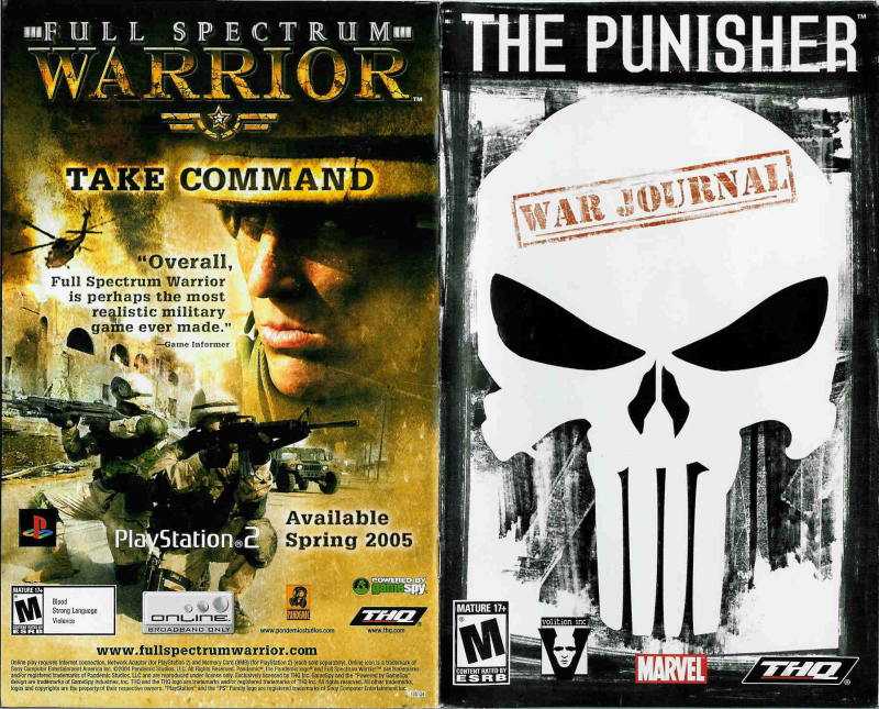 The Punisher PS2 Original Magazine DPS Advert LD001741 on eBid United  States