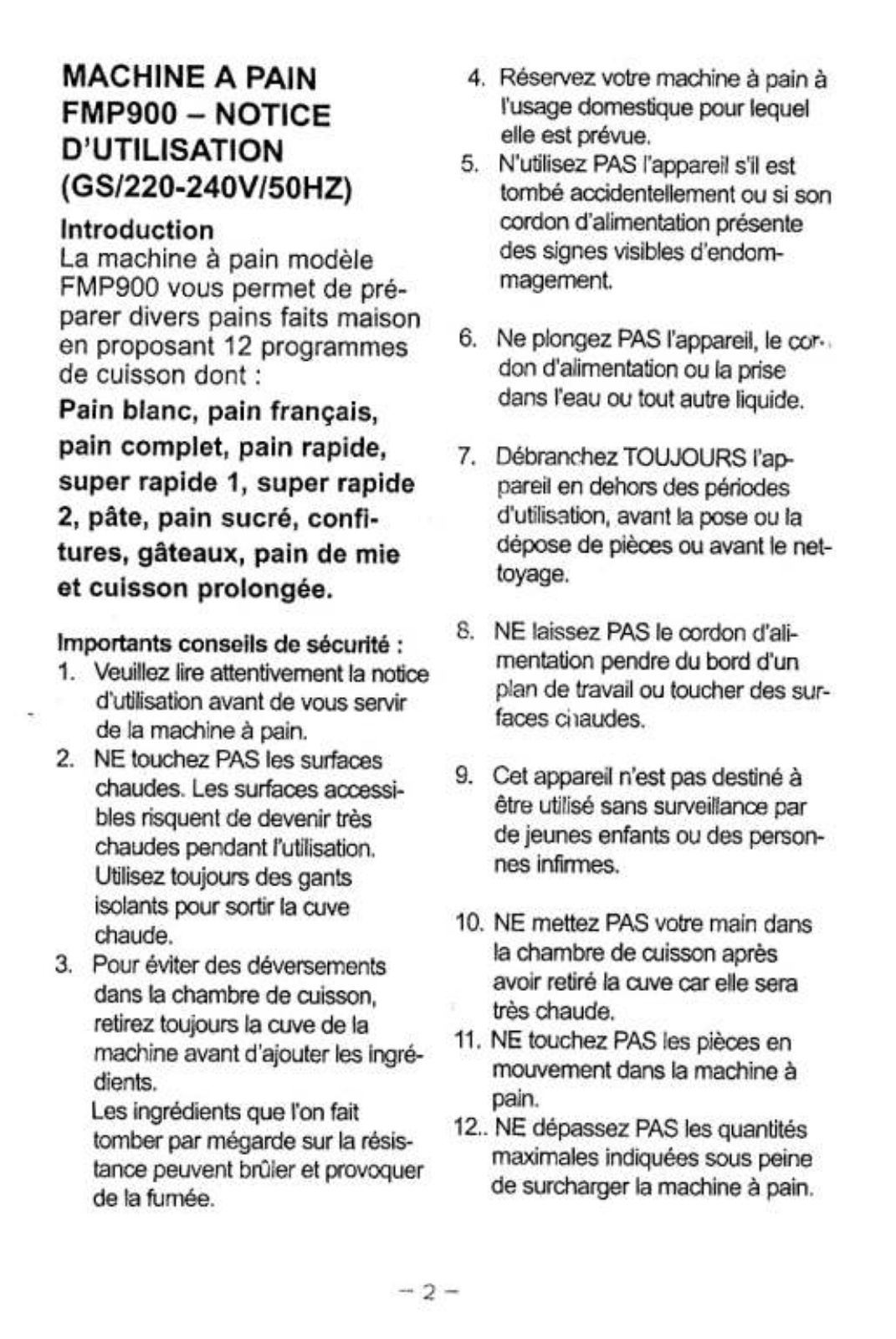 FUNIX FMP900 User Manual - ManualMachine.com